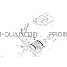 Moteur - Échappement pour Can-am Toutes les cylindrées 2022 Commander 700 EFI - XT