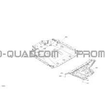 Carrosserie - Plaque de Protection pour Can-am Toutes les cylindrées 2022 Commander 700 EFI - XT