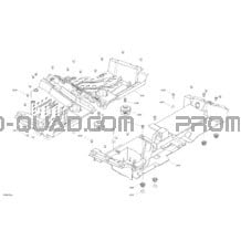 Habitacle - Plancher pour Can-am Toutes les cylindrées 2022 Commander 700 EFI - XT