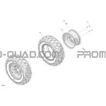 Entraînement - Roues Avants pour Can-am Toutes les cylindrées 2022 Commander 1000R EFI - DPS