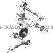 Rotax - Boîte De Vitesses 2 - 803 pour Can-am Toutes les cylindrées 2022 Commander 1000R EFI - XT