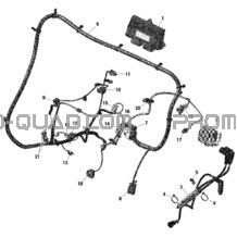 Rotax - Câblage Moteur Et Module Électronique pour Can-am Toutes les cylindrées 2022 Commander 1000R EFI - XT