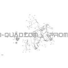 Habitacle - Mur Coupe-Feu pour Can-am Toutes les cylindrées 2022 Commander 1000R EFI - XT