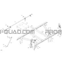 Carrosserie - Boîte de Chargement - Section Inférieure pour Can-am Toutes les cylindrées 2022 Commander MAX 1000R EFI - XT