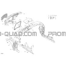 Carrosserie - Section Avant pour Can-am Toutes les cylindrées 2022 Commander MAX 1000R EFI - XT