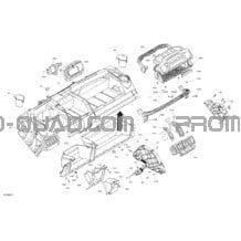 Habitacle - Tableau De Bord pour Can-am Toutes les cylindrées 2022 Defender HD7 - DPS