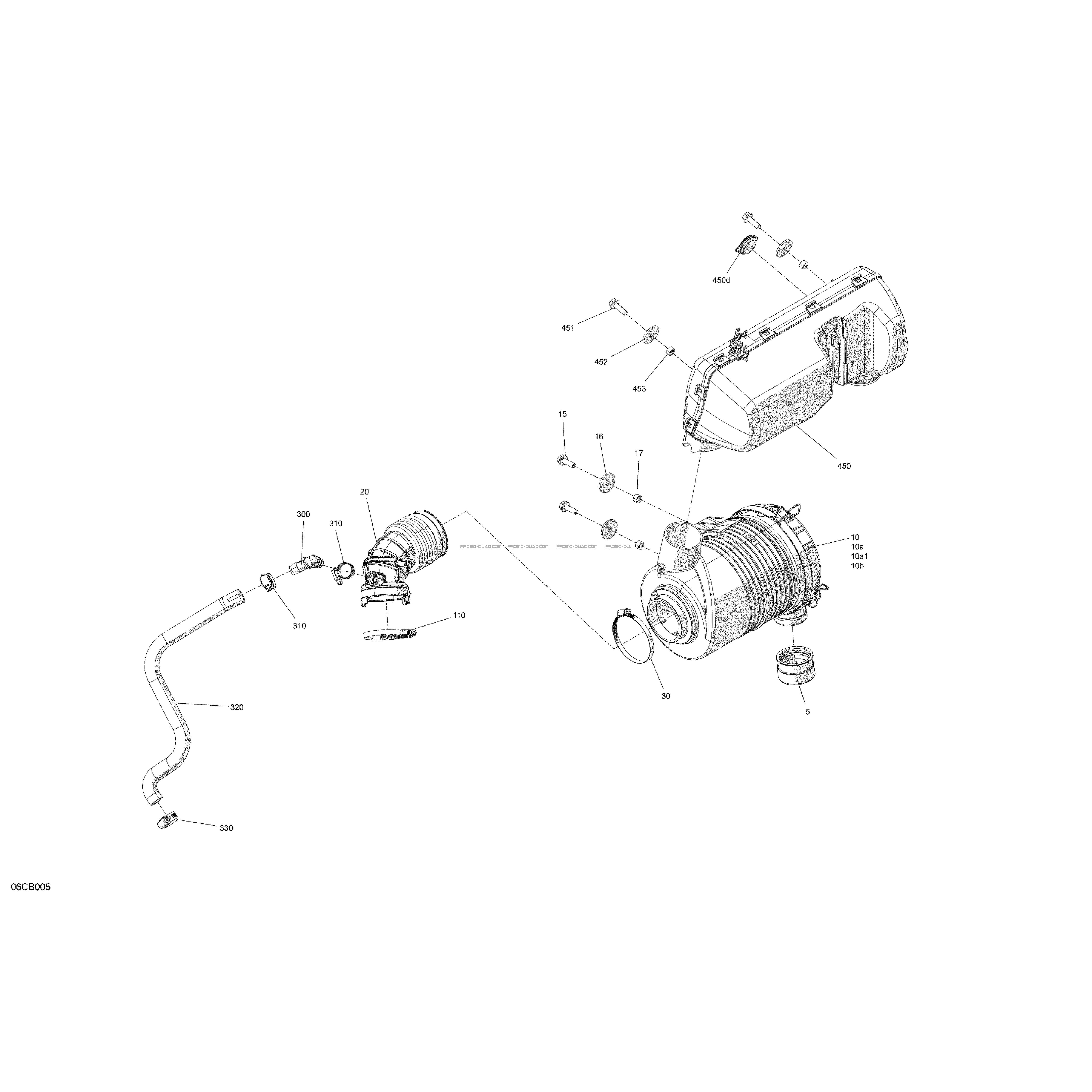 Moteur - Admission Air  Can-am  2022 Toutes les cylindrées  pièces OEMMoteur - Admission Air  Can-am  2022 Toutes les cylindrées  pièces OEM
