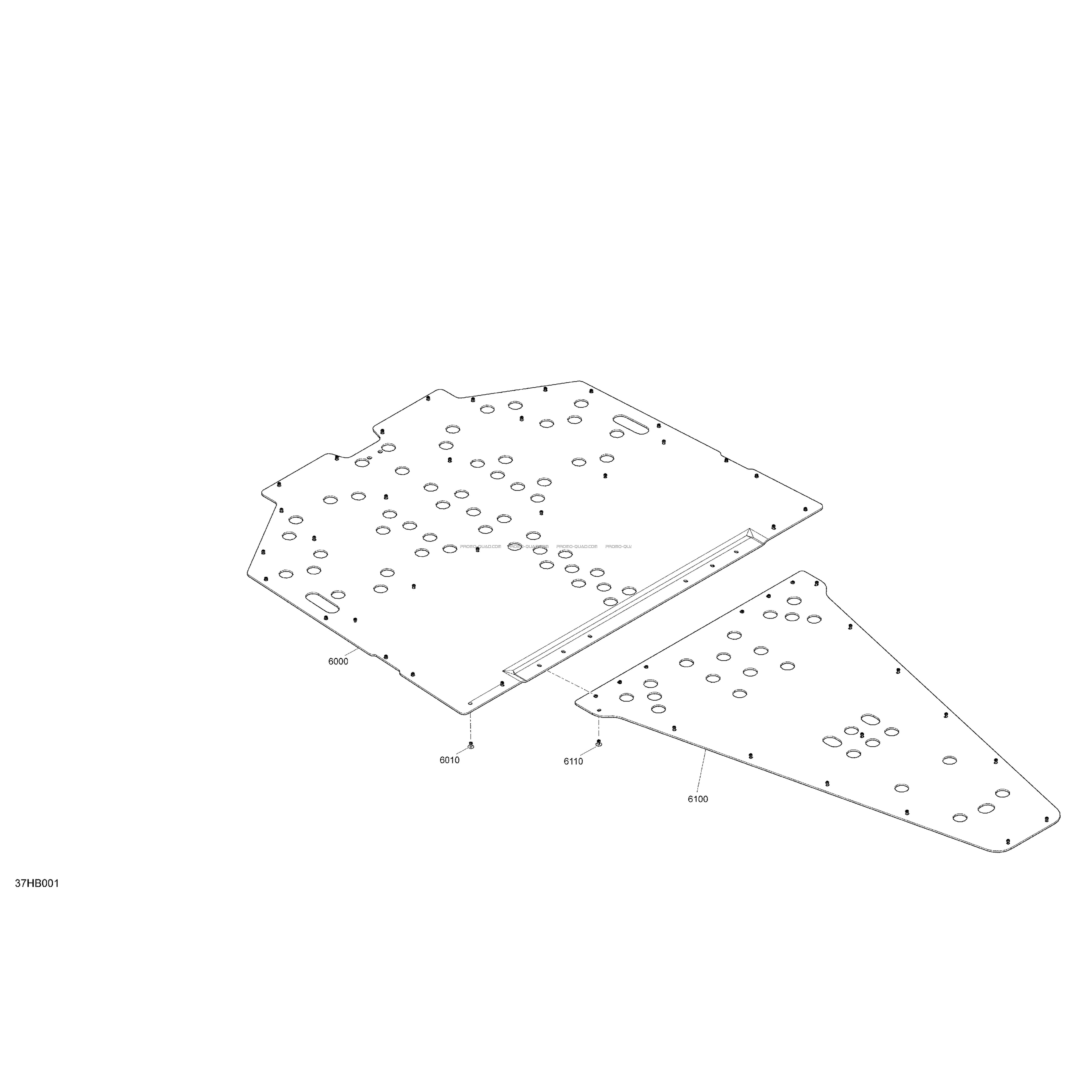 Carrosserie - Plaque de Protection  Can-am  2022 Toutes les cylindrées  Original parts OEMCarrosserie - Plaque de Protection  Can-am  2022 Toutes les cylindrées  Original parts OEM