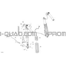 Suspension - Amortisseurs Arrières - Avec Smart-ShoX pour Can-am Toutes les cylindrées 2022 Maverick MAX Turbo RR - XRS