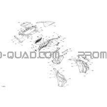 Carrosserie - Section Avant pour Can-am Toutes les cylindrées 2022 Maverick MAX Turbo RR - XRS