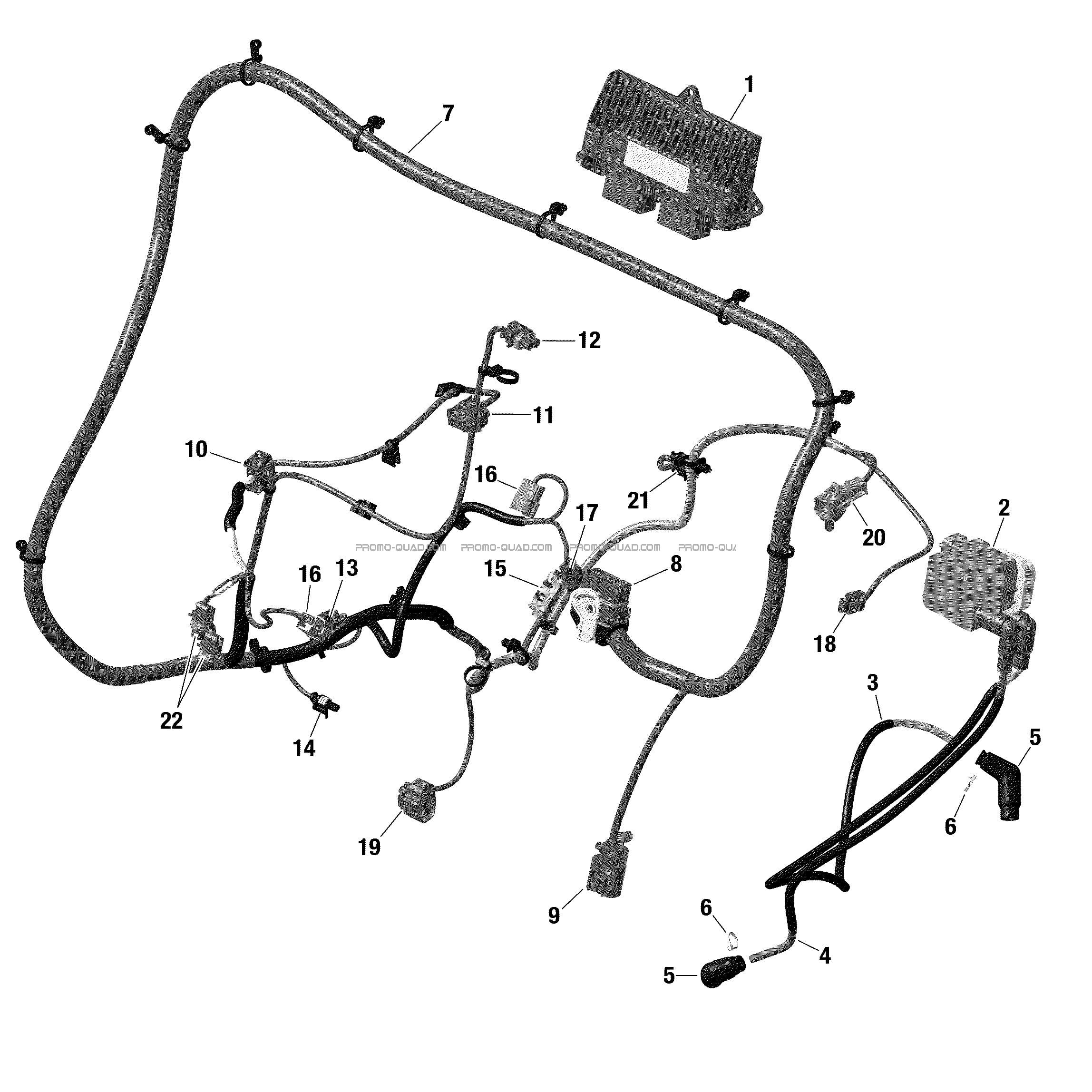 Rotax - Câblage Moteur Et Module Électronique  Can-am  2022 Toutes les cylindrées  pièces OEMRotax - Câblage Moteur Et Module Électronique  Can-am  2022 Toutes les cylindrées  pièces OEM