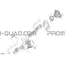 Moteur - Admission Air pour Can-am Toutes les cylindrées 2022 Maverick Sport MAX 1000R - DPS