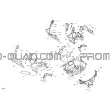 Carrosserie - Section Arrière pour Can-am Toutes les cylindrées 2022 Maverick Sport MAX 1000R - DPS