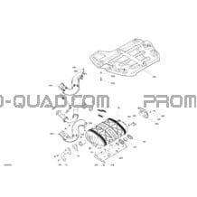 Moteur - Échappement pour Can-am Toutes les cylindrées 2022 Maverick Trail 700 - BASE