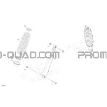 Suspension - Amortisseurs Arrières pour Can-am Toutes les cylindrées 2022 Maverick Trail 700 - BASE