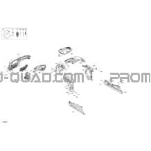 Carrosserie - Section Avant pour Can-am Toutes les cylindrées 2022 Maverick Trail 700 - BASE
