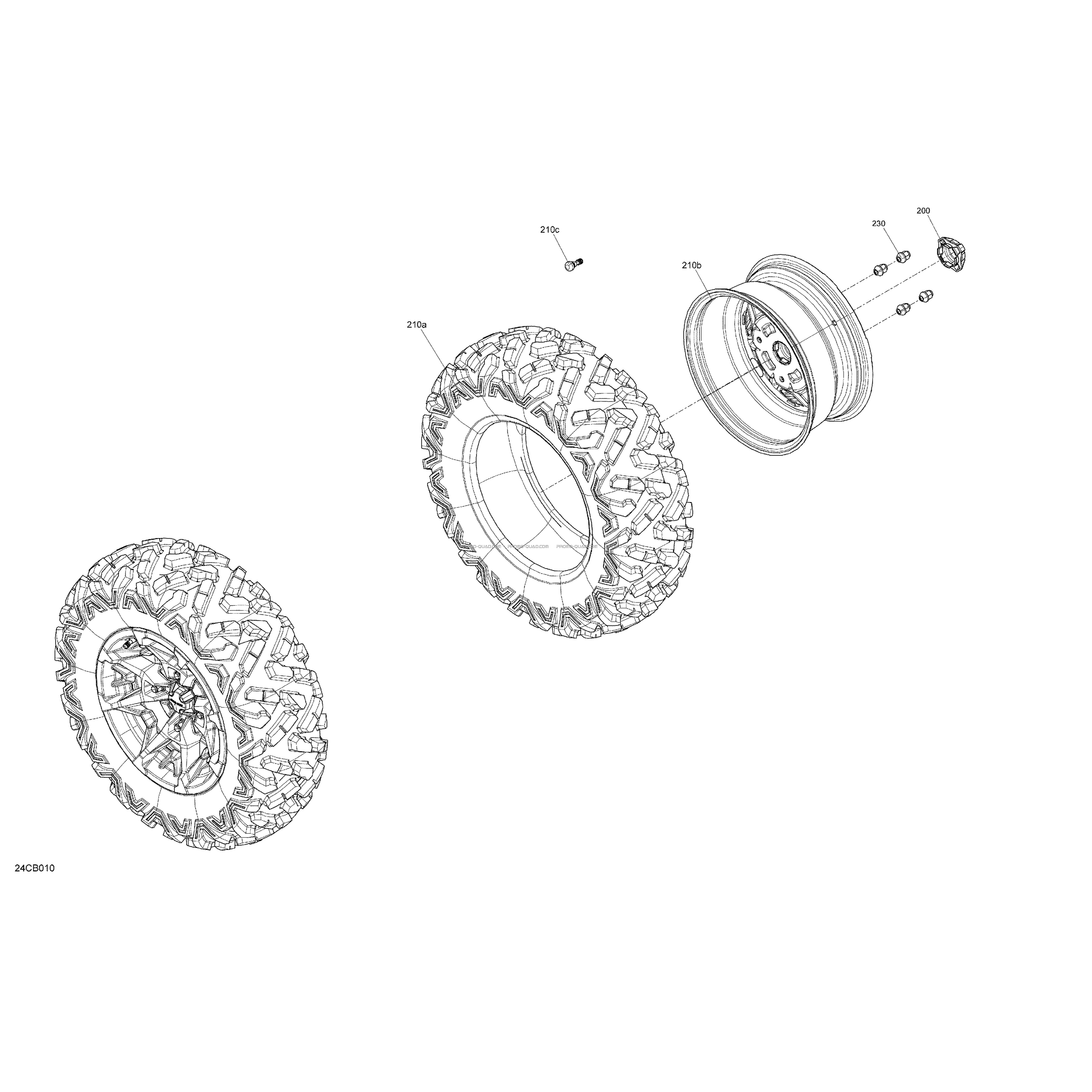 Entraînement - Roues Avants  Can-am  2022 Toutes les cylindrées  Original parts OEMEntraînement - Roues Avants  Can-am  2022 Toutes les cylindrées  Original parts OEM