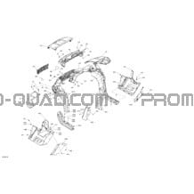 Carrosserie - Système pour Can-am Toutes les cylindrées 2022 Traxter HD10 - XT - CE