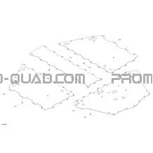 Carrosserie - Plaque de Protection pour Can-am Toutes les cylindrées 2022 Traxter HD10 - XMR - CE