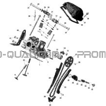 Rotax - Culasse pour Can-am Toutes les cylindrées 2022 Traxter 6X6 HD10 - DPS - CE