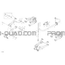 Suspension - Pièces Arrière pour Can-am Toutes les cylindrées 2022 Traxter 6X6 HD10 - DPS - CE