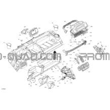Habitacle - Tableau De Bord pour Can-am Toutes les cylindrées 2022 Traxter 6X6 HD10 - DPS - CE