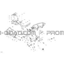 Électrique - Section Avant pour Can-am Toutes les cylindrées 2022 Traxter 6X6 HD10 - DPS - CE