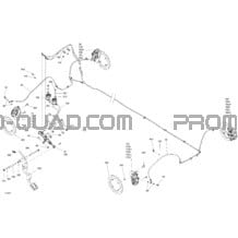 Mécanique - Système Frein pour Can-am Toutes les cylindrées 2022 Traxter PRO HD10 - DPS - CE