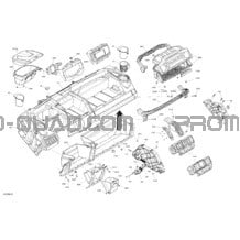 Habitacle - Tableau De Bord pour Can-am Toutes les cylindrées 2022 Traxter PRO HD10 - DPS - CE