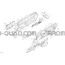Habitacle - Mur Arrière pour Can-am Toutes les cylindrées 2022 Traxter MAX HD9 - DPS - CE