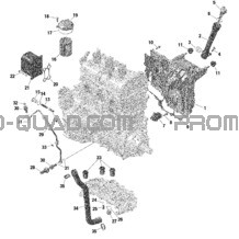 ROTAX - Lubrification du Moteur pour Can-am Toutes les cylindrées 2022 Maverick MAX Turbo RR - XRS - CE