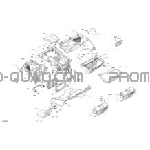 Habitacle - Tableau de bord pour Can-am Toutes les cylindrées 2022 Maverick MAX Turbo RR - XRS - CE