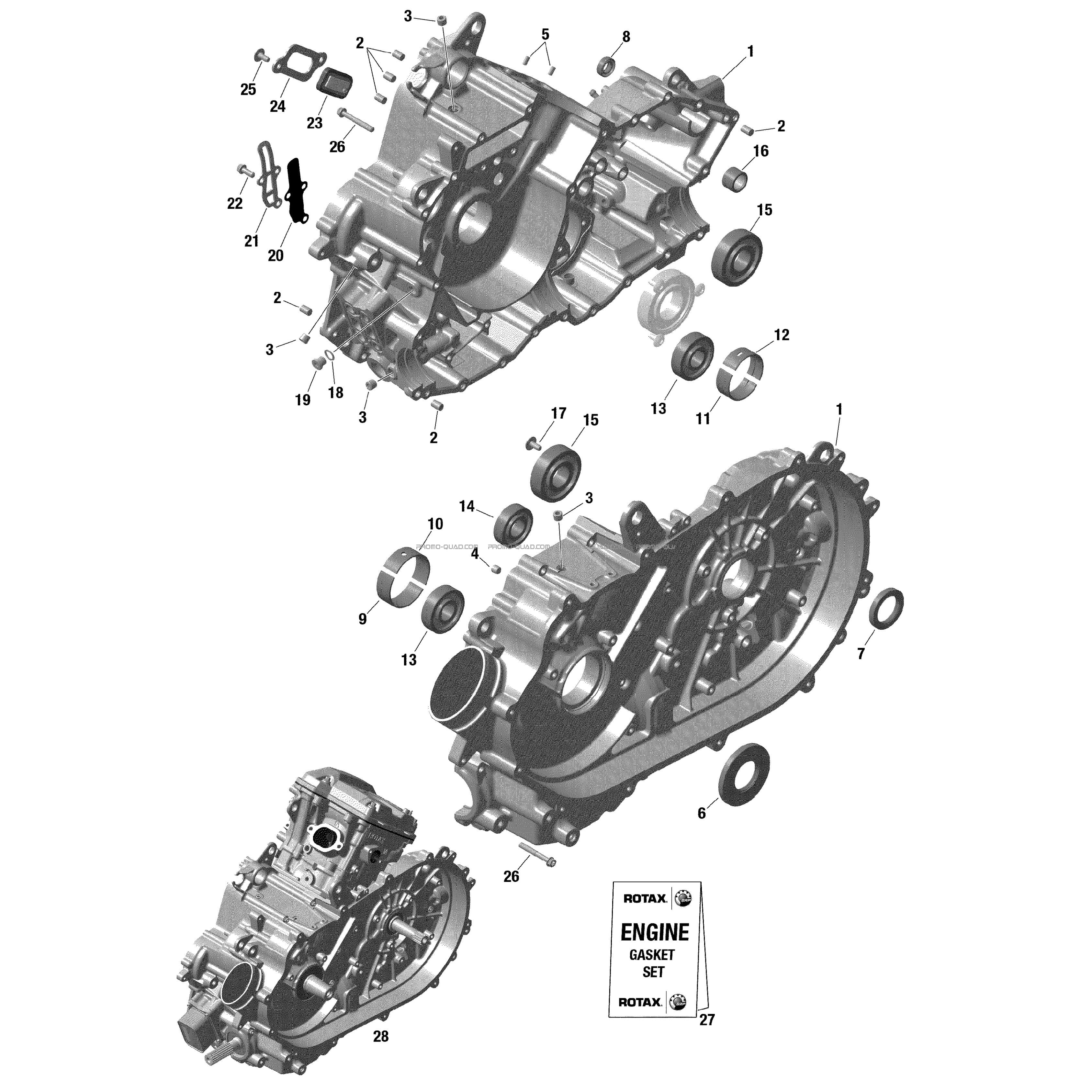 ROTAX - Carter  Can-am  2022 Toutes les cylindrées  pièces OEMROTAX - Carter  Can-am  2022 Toutes les cylindrées  pièces OEM