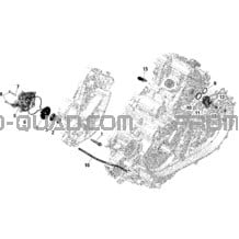 ROTAX - Refroidissement Moteur pour Can-am Toutes les cylindrées 2022 Traxter T HD7 - BASE - T Regulation