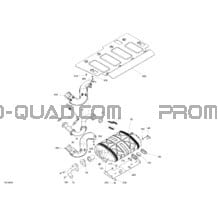 Engine - Exhaust pour Can-am Toutes les cylindrées 2022 Traxter T HD7 - BASE - T Regulation