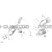 Moteur - Admission Air pour Can-am Toutes les cylindrées 2022 Traxter T HD7 - BASE - T Regulation