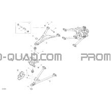 Suspension - Pièces Avant pour Can-am Toutes les cylindrées 2022 Traxter T HD7 - XU - T Regulation
