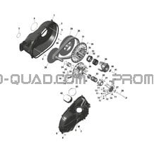 ROTAX - Transmission pour Can-am Toutes les cylindrées 2022 Traxter T HD9 - BASE - T Regulation