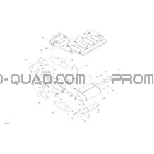 Moteur - Échappement pour Can-am Toutes les cylindrées 2022 Traxter T HD9 - BASE - T Regulation