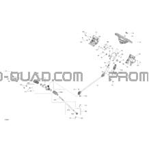 Mécanique - Direction pour Can-am Toutes les cylindrées 2022 Traxter T HD9 - BASE - T Regulation