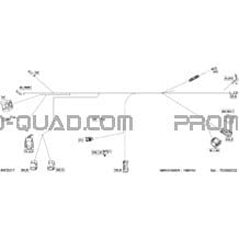 Electric - Voltage Regulator Wiring Harness - 710007423 pour Can-am Toutes les cylindrées 2022 Traxter T HD10 - XU - T Regulation
