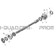 Rotax - Arbre Entraînement pour Can-am Toutes les cylindrées 2022 Traxter T MAX HD10 - DPS - T Regulation