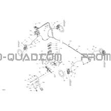 Mécanique - Frein Système pour Can-am Toutes les cylindrées 2022 Traxter T MAX HD10 - DPS - T Regulation
