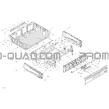 Carrosserie - Boîte de Chargement pour Can-am Toutes les cylindrées 2022 Traxter T MAX HD10 - DPS - T Regulation