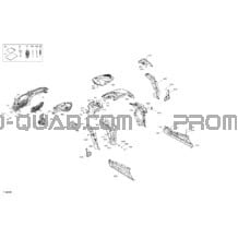 Carrosserie - Section Avant pour Can-am Toutes les cylindrées 2022 Maverick Sport 1000R - DPS - T Regulation