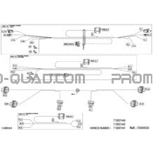 Electric - Front Wiring Harness - 710007442 - Model with ABS pour Can-am Toutes les cylindrées 2022 Maverick Sport 1000R - DPS - T Regulation