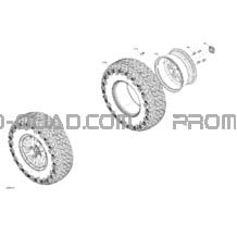 Entraînement - Roues Avant pour Can-am Toutes les cylindrées 2022 Maverick Sport MAX 1000R - DPS - T Regulation