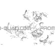 Carrosserie - Section Arrière pour Can-am Toutes les cylindrées 2022 Maverick Sport MAX 1000R - DPS - T Regulation