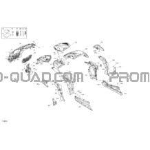 Carrosserie - Section Avant pour Can-am Toutes les cylindrées 2022 Maverick Sport MAX 1000R - DPS - T Regulation