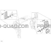 Divers - Mirroirs pour Can-am Toutes les cylindrées 2022 Maverick Sport MAX 1000R - DPS - T Regulation